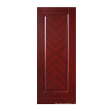Directly factory high grade customized panels dark red paint free door